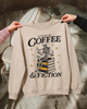 Fueled by Coffee and Fiction Bookish Sweatshirt