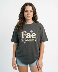 Fae Problem Fantasy Bookish Graphic Tee