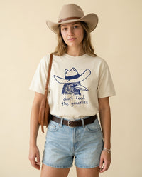 Don't Feed The Grackles Houston Graphic Tee