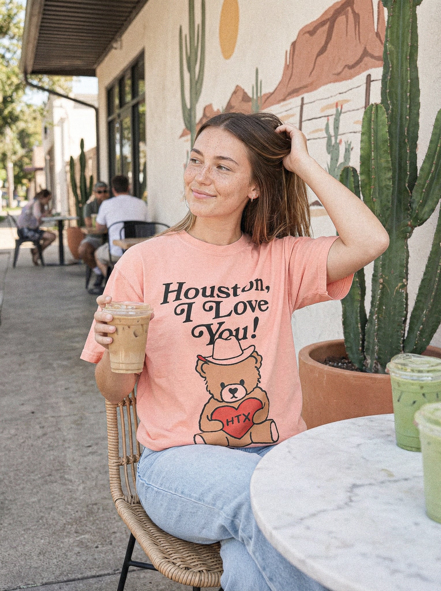 Houston I Love You Graphic Tee