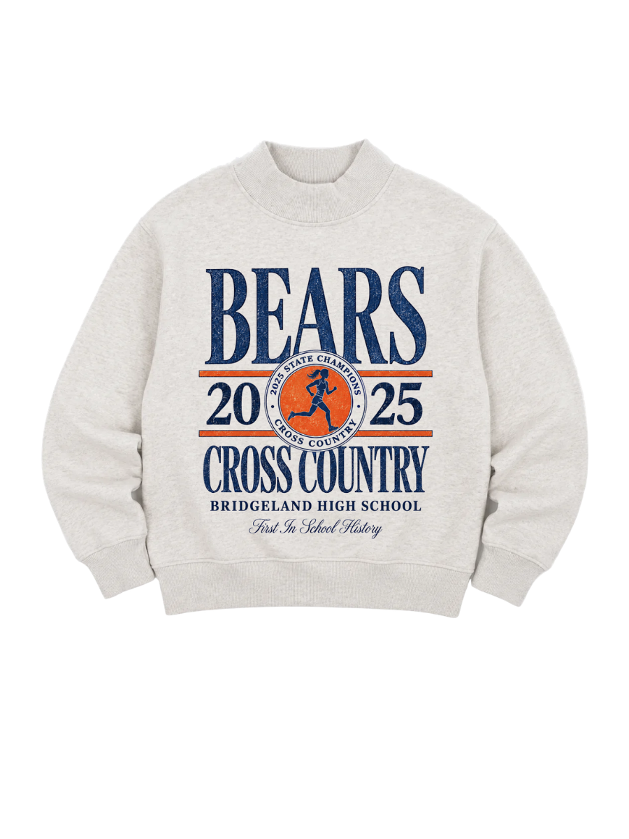Cross Country Champions Bridgeland Mock Neck Sweatshirt (Pre-order)