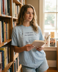 I Read Past My Bed Time Bookish Graphic Tee