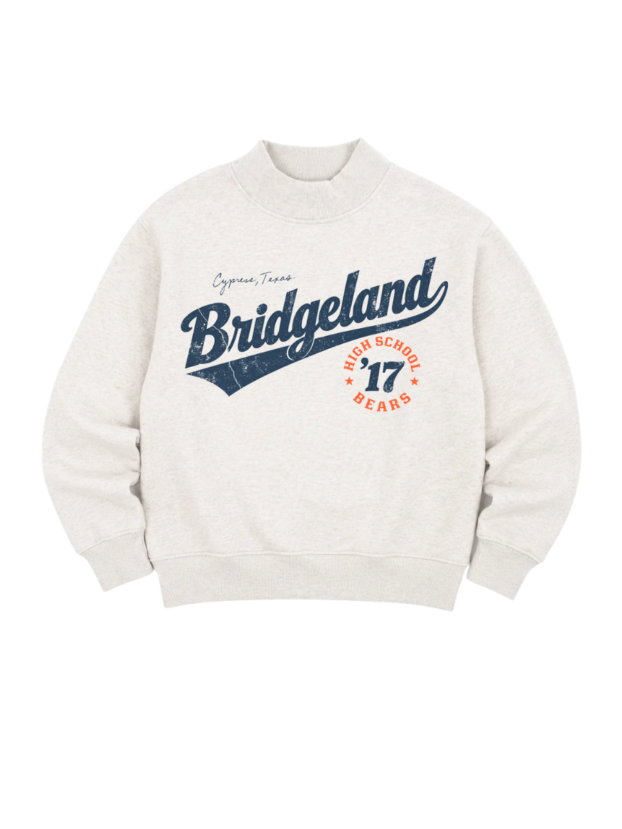 Bridgeland Script Bridgeland Mock Neck Sweatshirt (Pre-order)