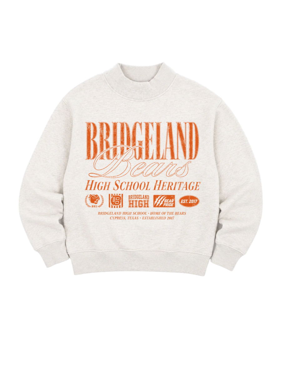 Bears Heritage Bridgeland Mock Neck Sweatshirt (Pre-order)