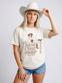 Not My First Rodeo Western Graphic Tee