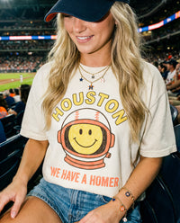 Houston We Have A Homer Baseball Graphic Tee
