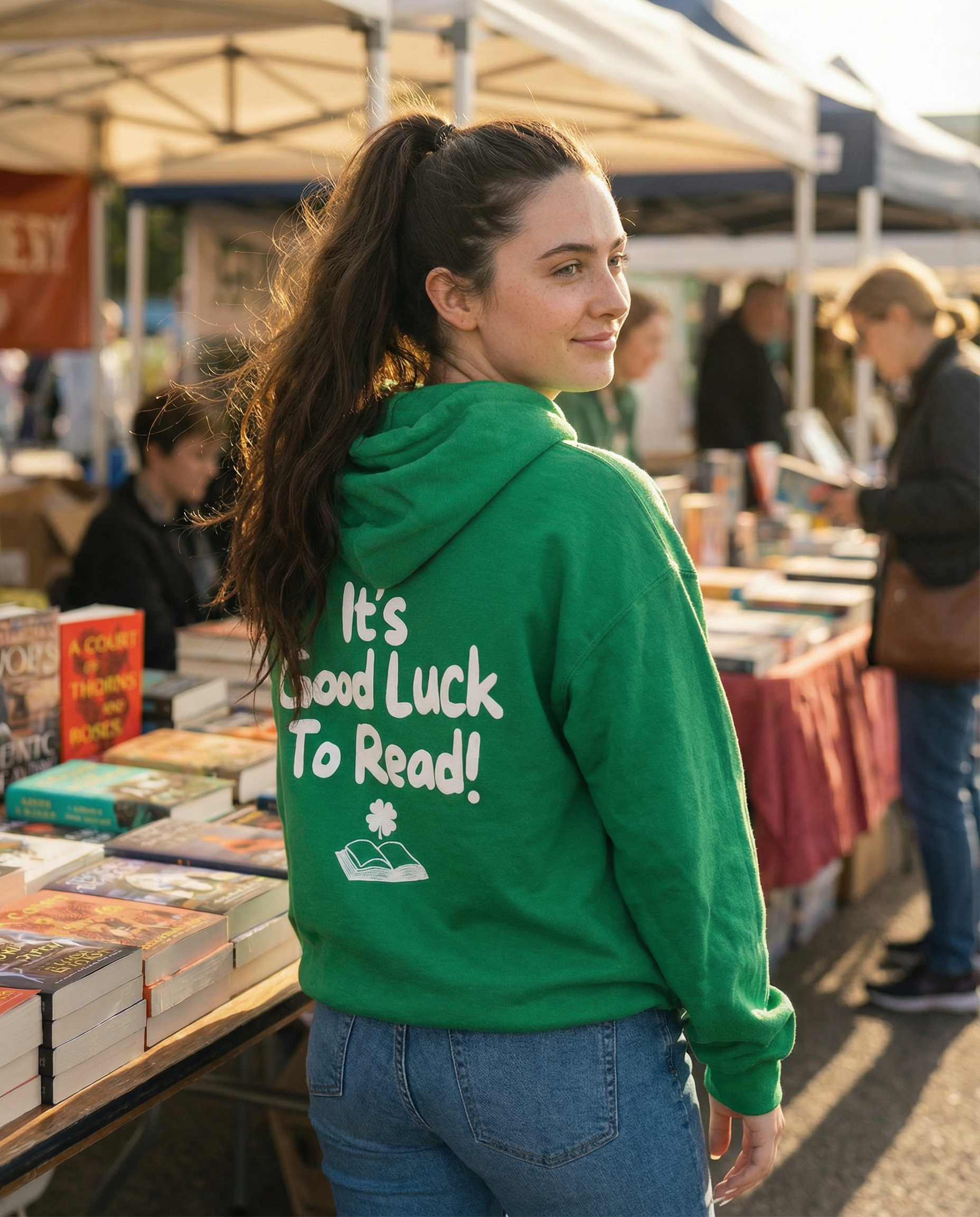 It's Good Luck to Read Hoodie