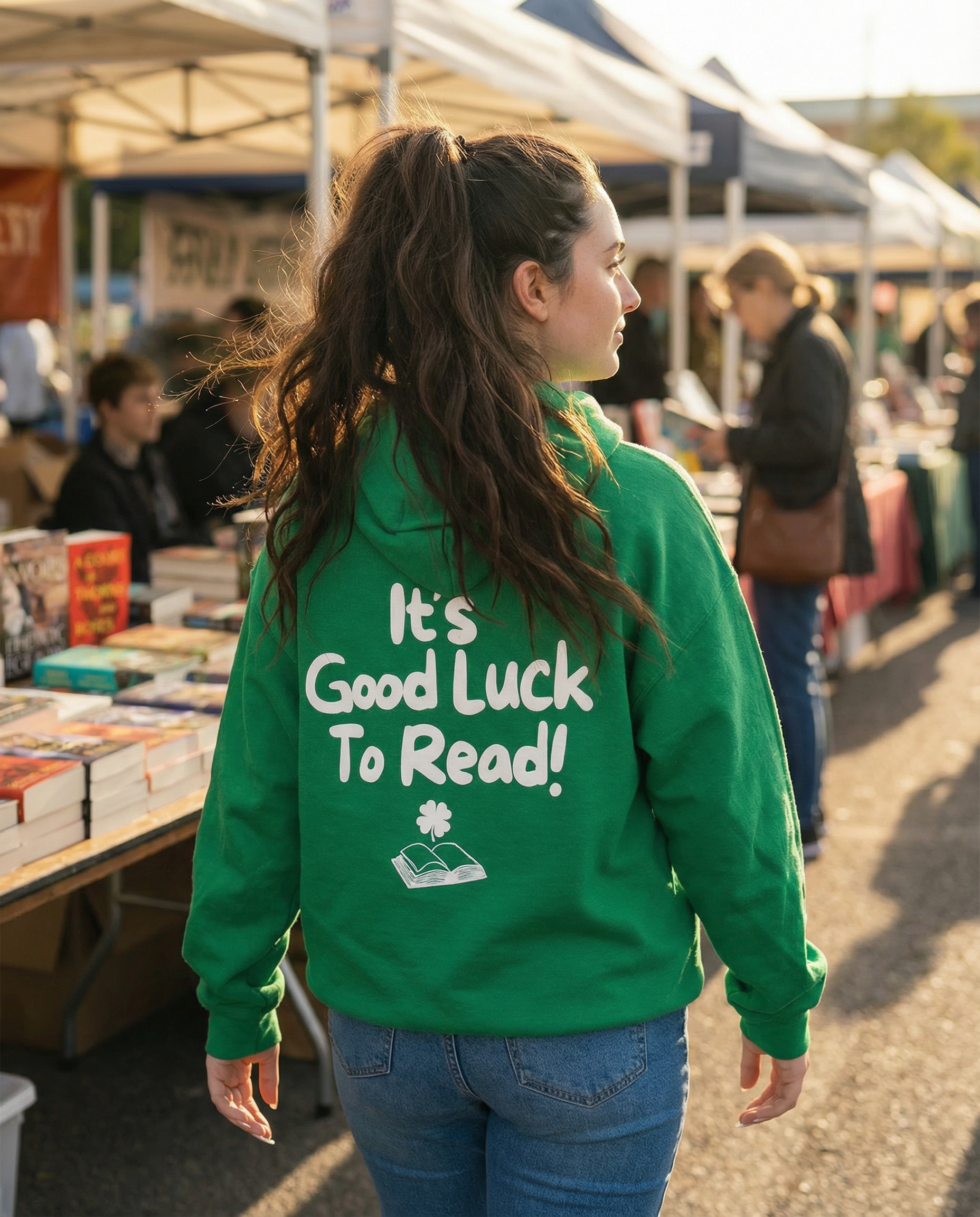It's Good Luck to Read Hoodie
