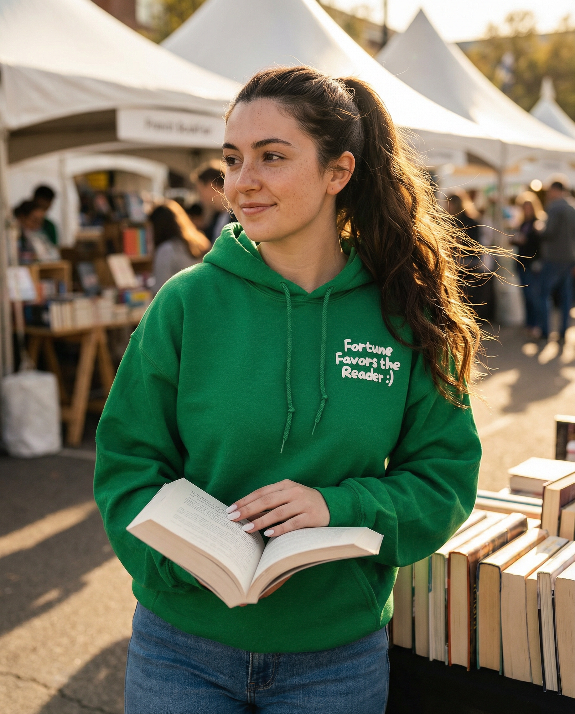 It's Good Luck to Read Hoodie