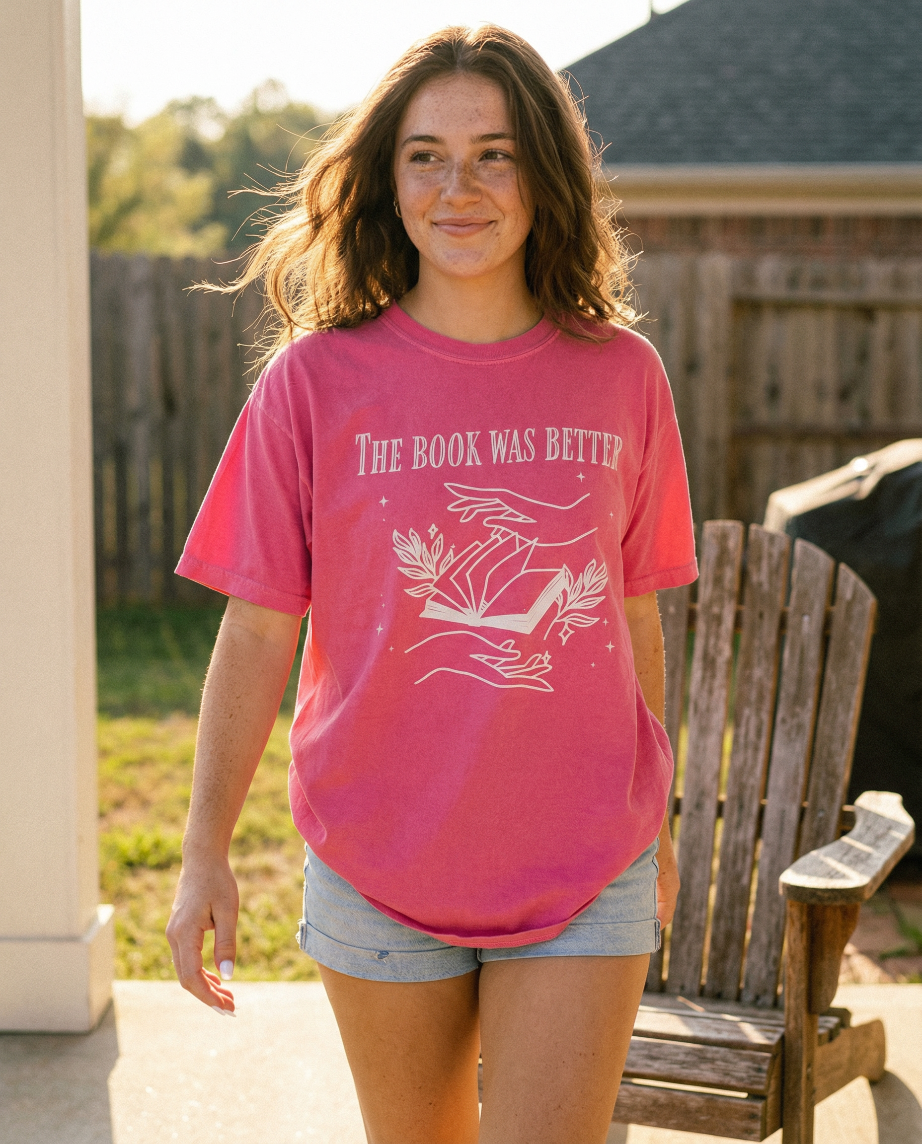 The Book Was Better Graphic Tee