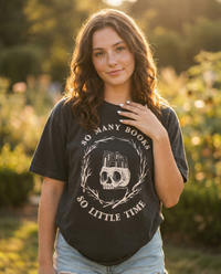 So Many Books So Little Time Bookish Graphic Tee