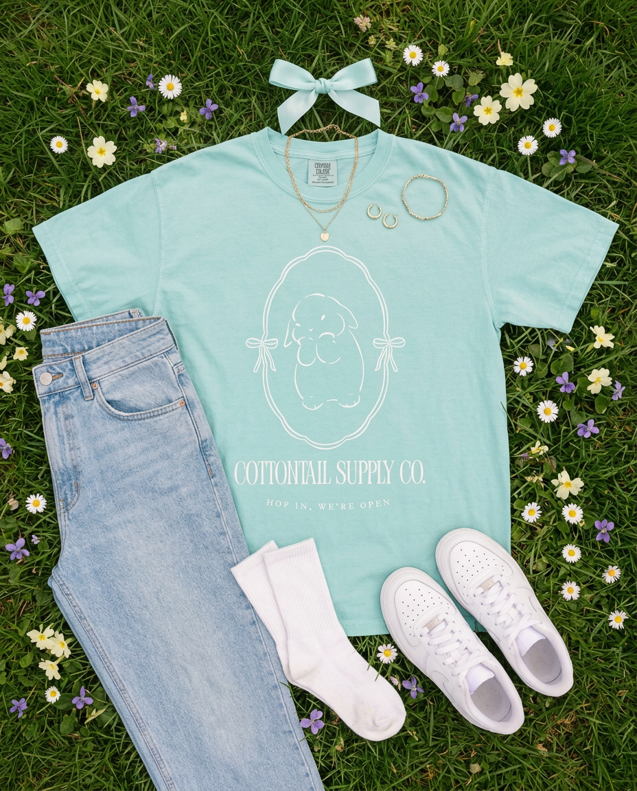 Cottontail Supply Co. Easter Spring Graphic Tee