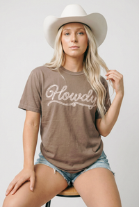 Howdy Western Comfort Colors Graphic Tee