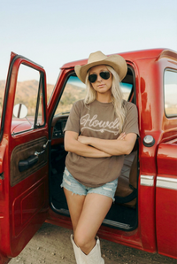 Howdy Western Comfort Colors Graphic Tee