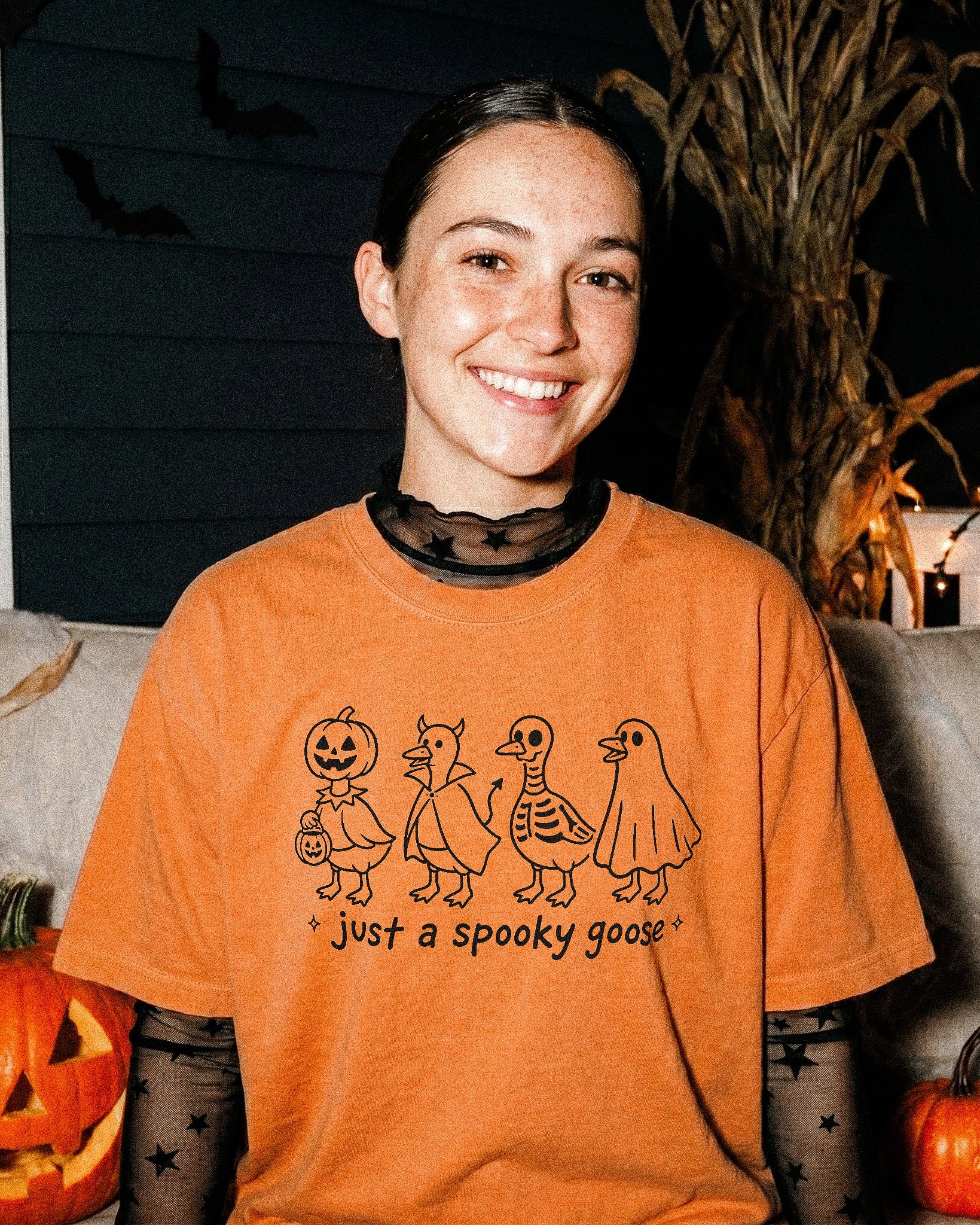 Just a Spooky Goose Tee