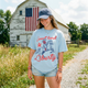 Sweet Land of Liberty Cowgirl Tee