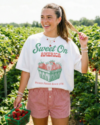 Sweet On America USA Graphic Tee