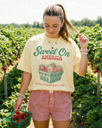 Sweet On America USA Graphic Tee
