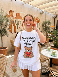 Houston I Love You Graphic Tee