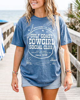 Gulf Coast Cowgirl Social Club Western Graphic Tee