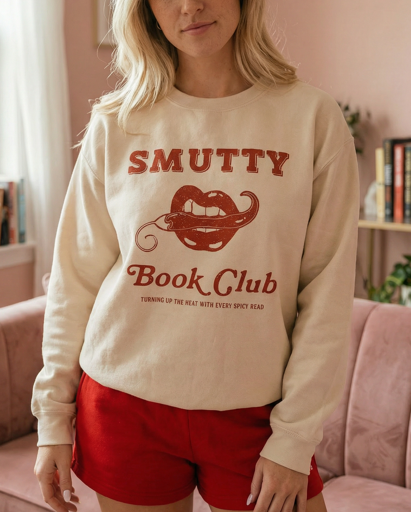 Smutty Book Club Bookish Sweatshirt
