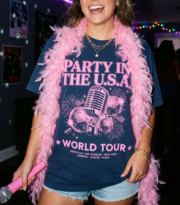Party in the U.S.A. World Tour Graphic Tee