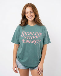 Sideline Wife Energy Game Day Graphic Tee
