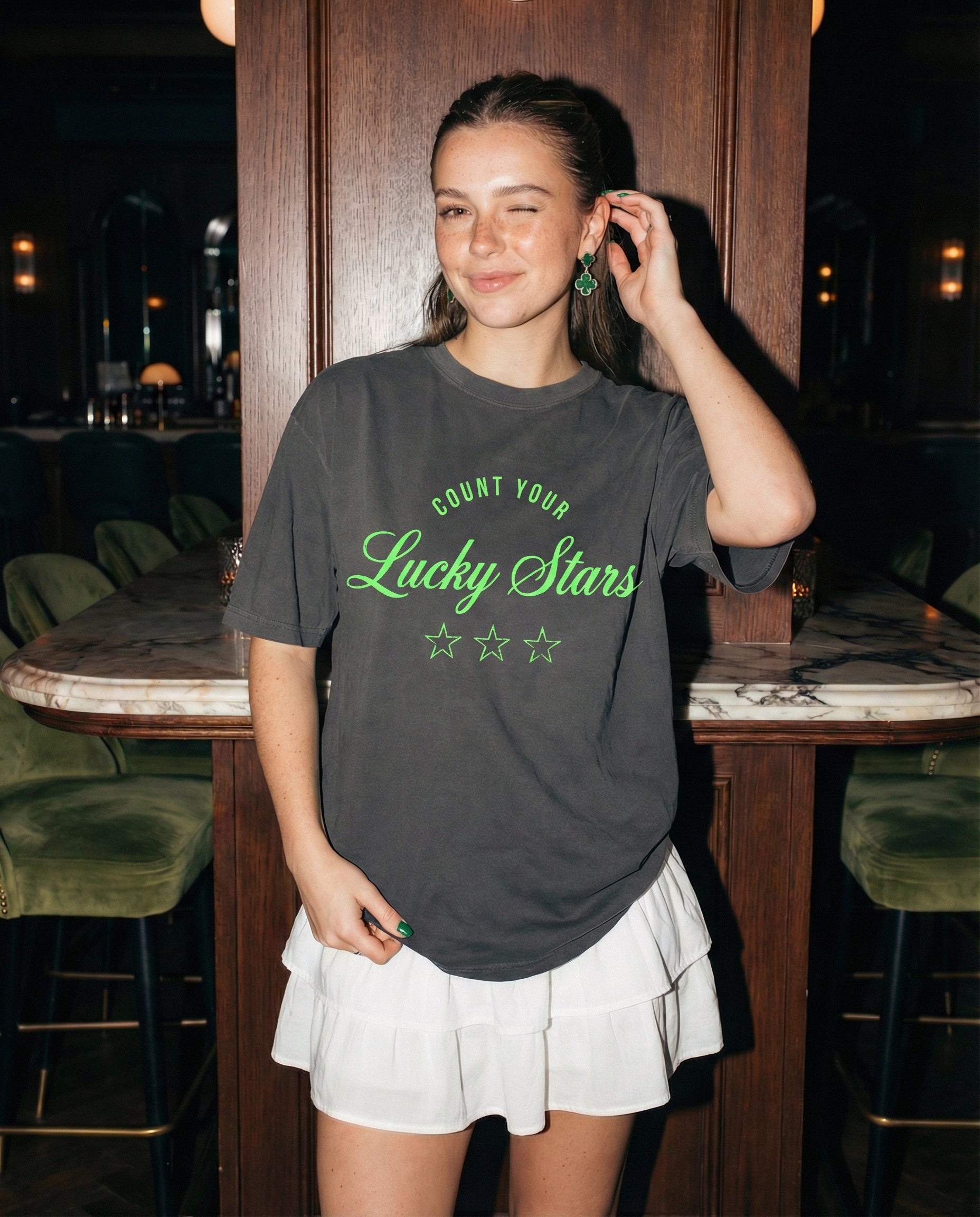 Count Your Lucky Stars Graphic Tee