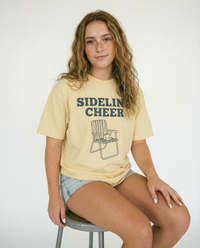 Sideline Cheer Game Day Graphic Tee