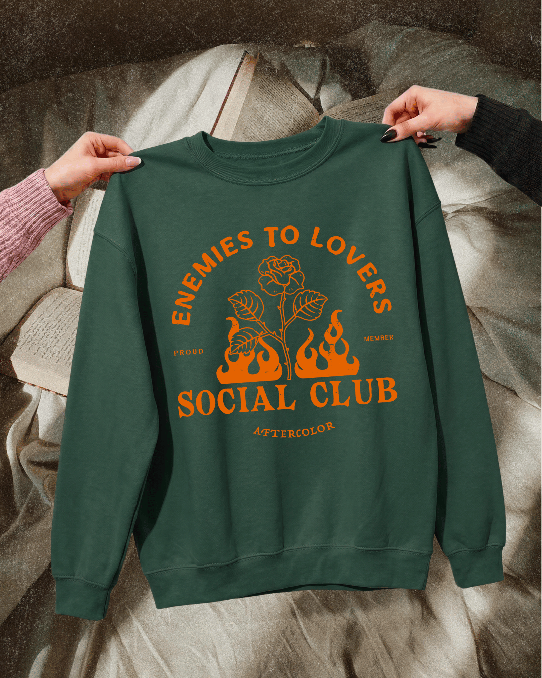 Enemies To Lovers Bookish Sweatshirt