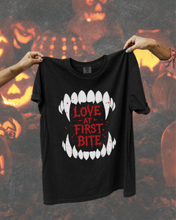 Love at First Bite Vampire Fangs Tee