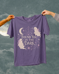 Found You In The Dark Halloween Graphic Tee