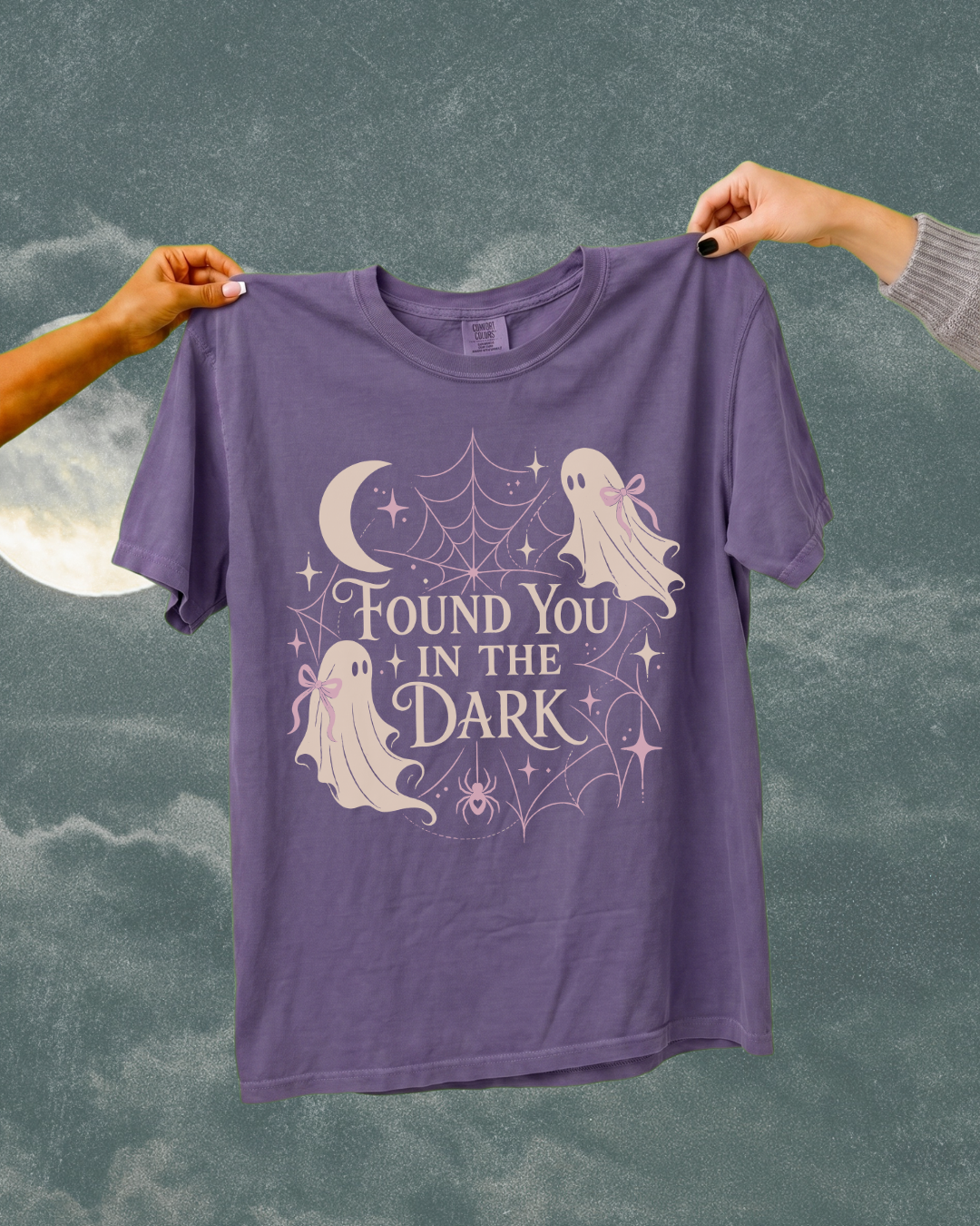 Found You In The Dark Halloween Graphic Tee