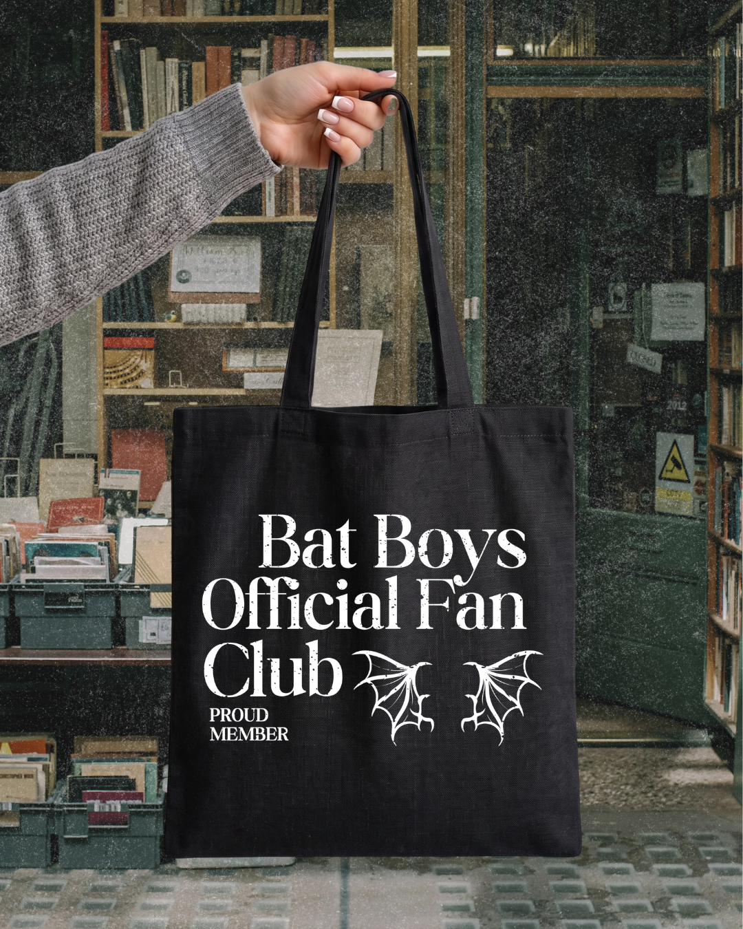 Bat Boys Official Fan Club Tote Bag