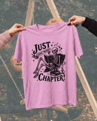 Just One More Chapter Skeleton Graphic Tee