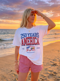 250 Years America Semiquincentennial Graphic Tee