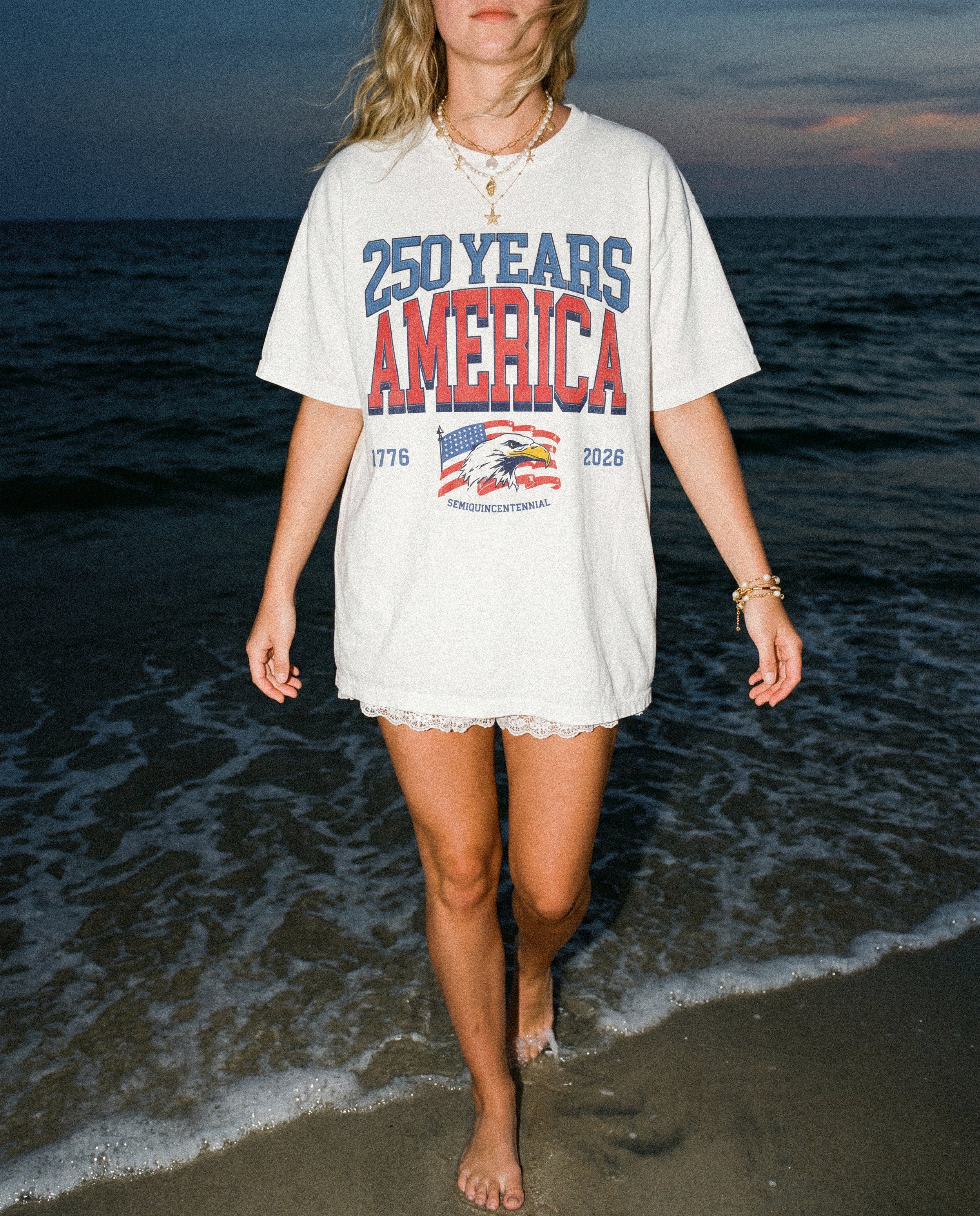 250 Years America Semiquincentennial Graphic Tee