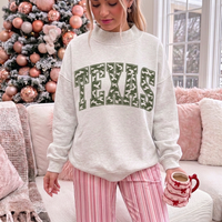Texas Varsity Mock Neck Sweatshirt · Camo