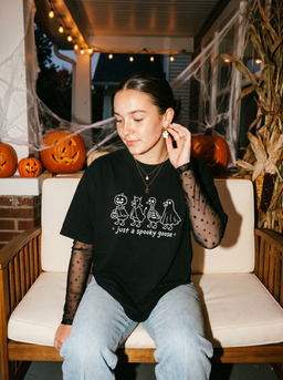 Just a Spooky Goose Tee