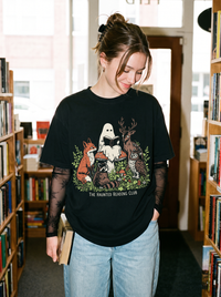 The Haunted Reading Club Halloween Graphic Tee