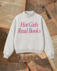 Hot Girls Read Books Bookish Mock Neck Sweatshirt (Pre-order)