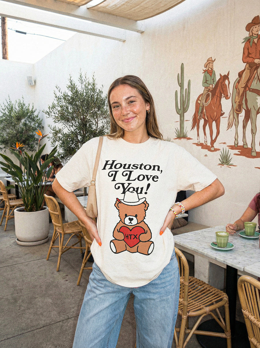 Houston I Love You Graphic Tee