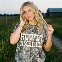 Howdy America USA Graphic Tee