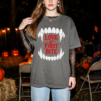Love at First Bite Vampire Fangs Tee