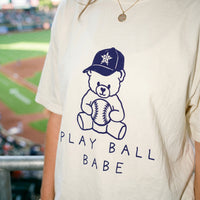 Play Ball Babe Houston Graphic Tee