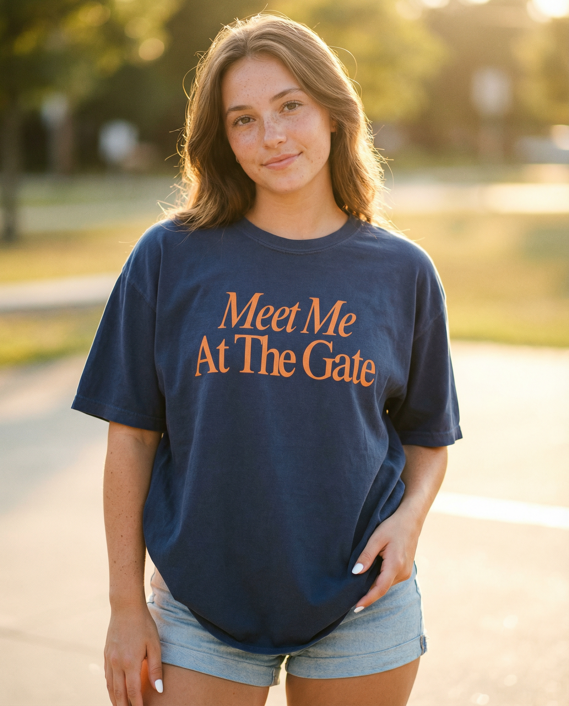 Text Me When You Get To The Ballpark Graphic Tee