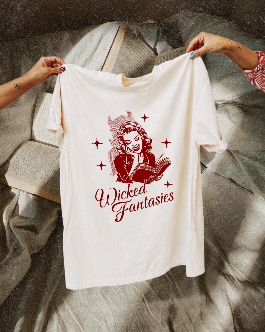 Wicked Fantasies Bookish Graphic Tee