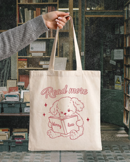 Read More Worry Less Bookish Tote Bag