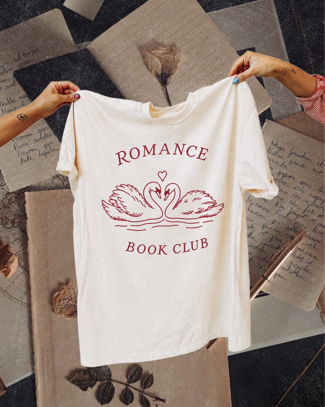 Romance Book Club Bookish Graphic Tee