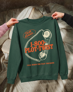 1-800-Plot-Twist Bookish Sweatshirt
